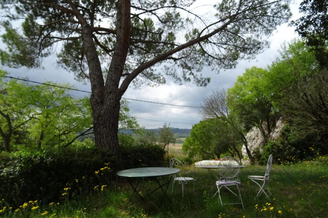 Mas En Pierres Seches Avec Piscine Villa Lussan  Dış mekan fotoğraf