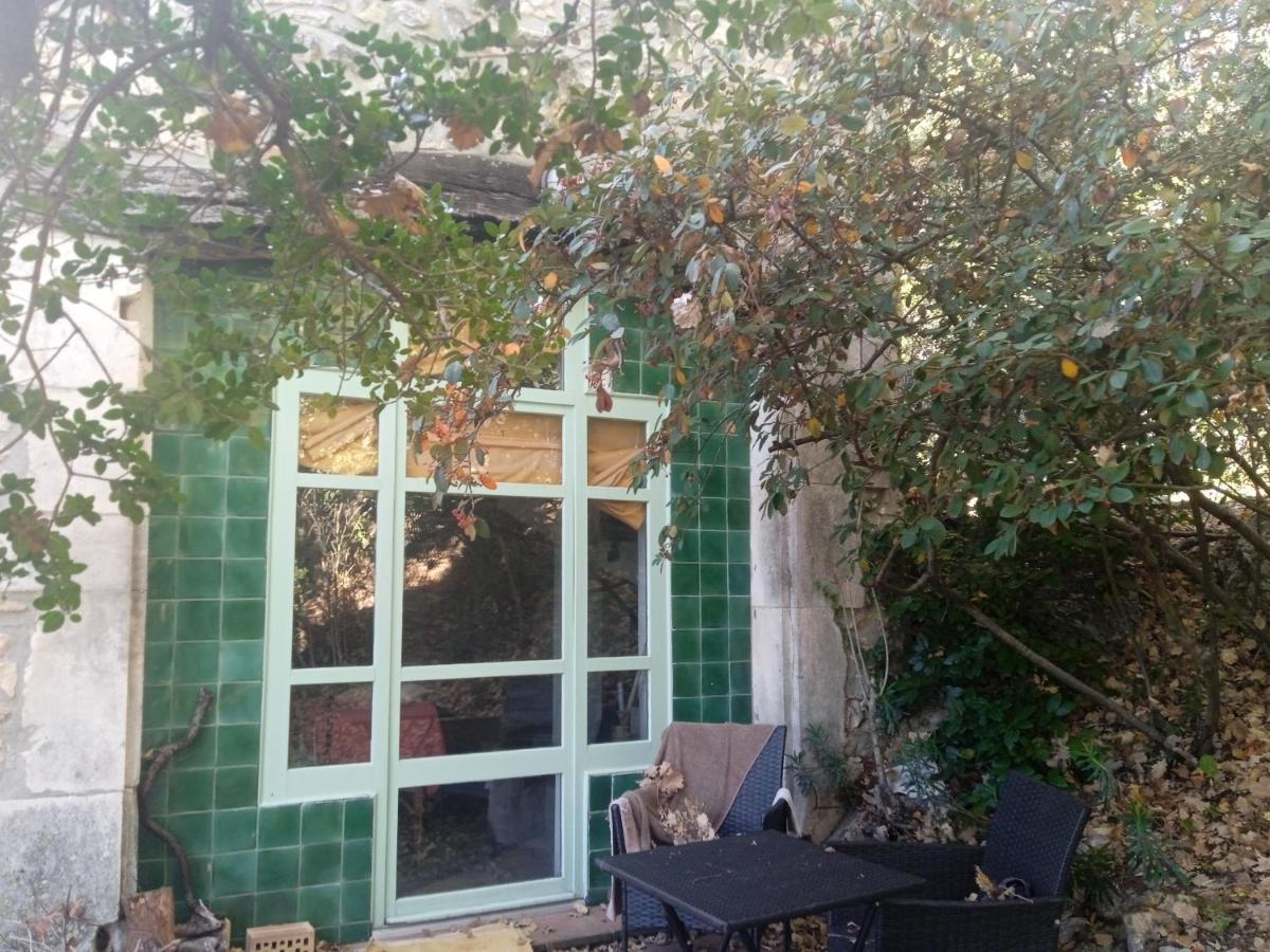 Mas En Pierres Seches Avec Piscine Villa Lussan  Dış mekan fotoğraf